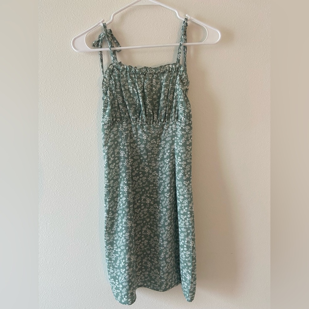 Flower pattern sundress
